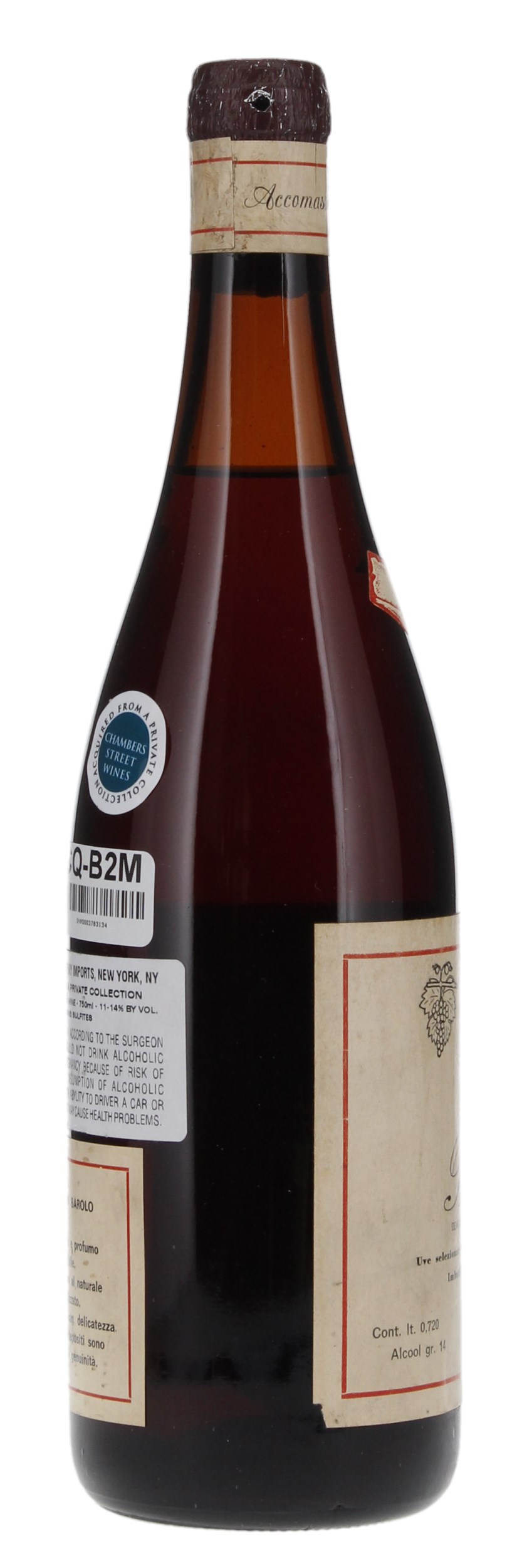 1970 Lorenzo Accomasso Barolo, 750ml