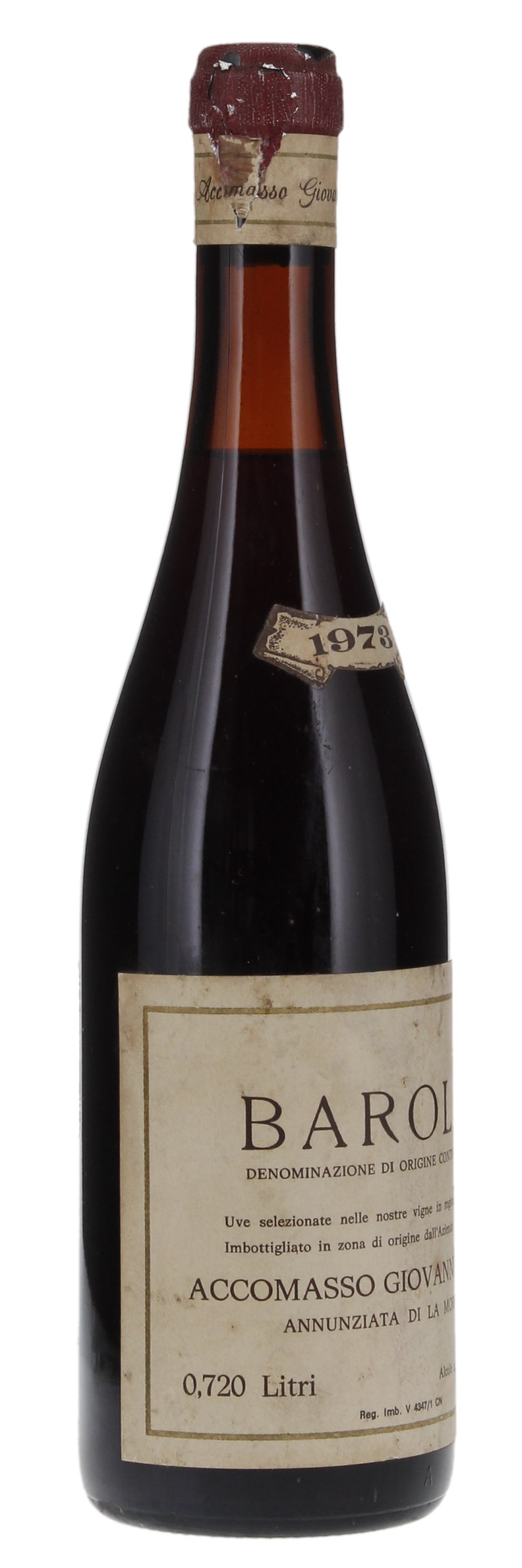 1973 Lorenzo Accomasso Barolo, 750ml