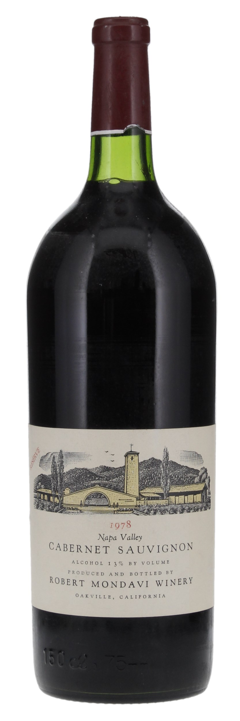 1978 Robert Mondavi Reserve Cabernet Sauvignon, 1.5ltr