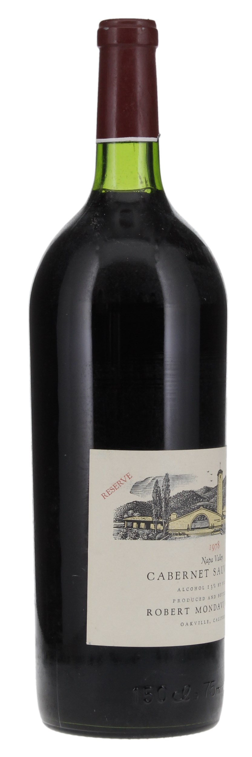 1978 Robert Mondavi Reserve Cabernet Sauvignon, 1.5ltr