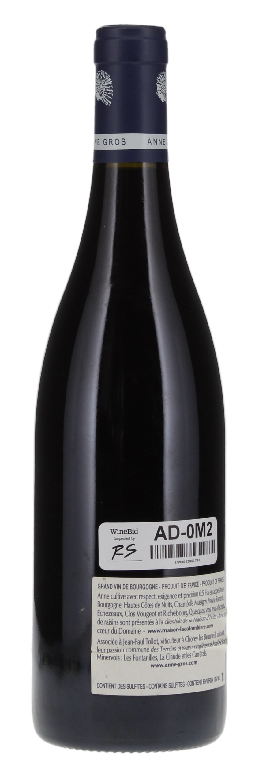 2014 Domaine Anne Gros Richebourg, 750ml