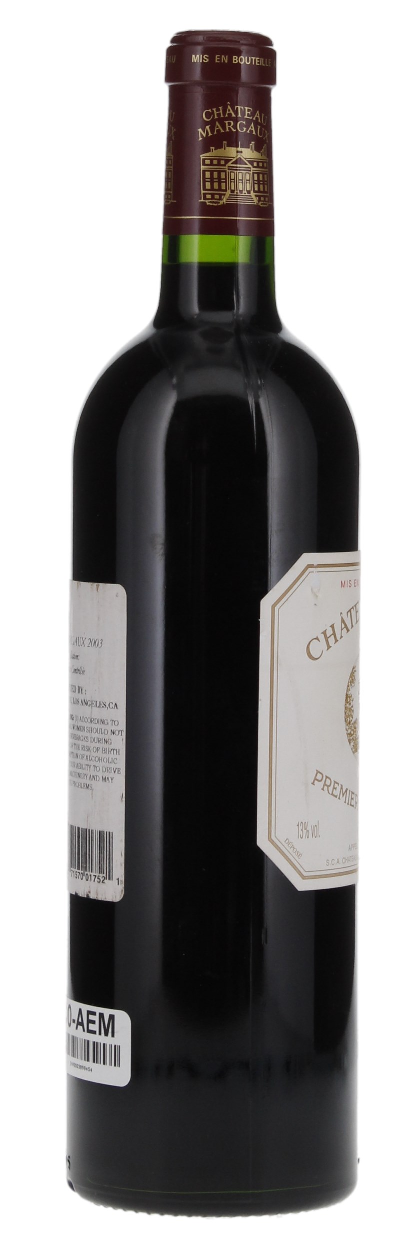 2003 Château Margaux, 750ml