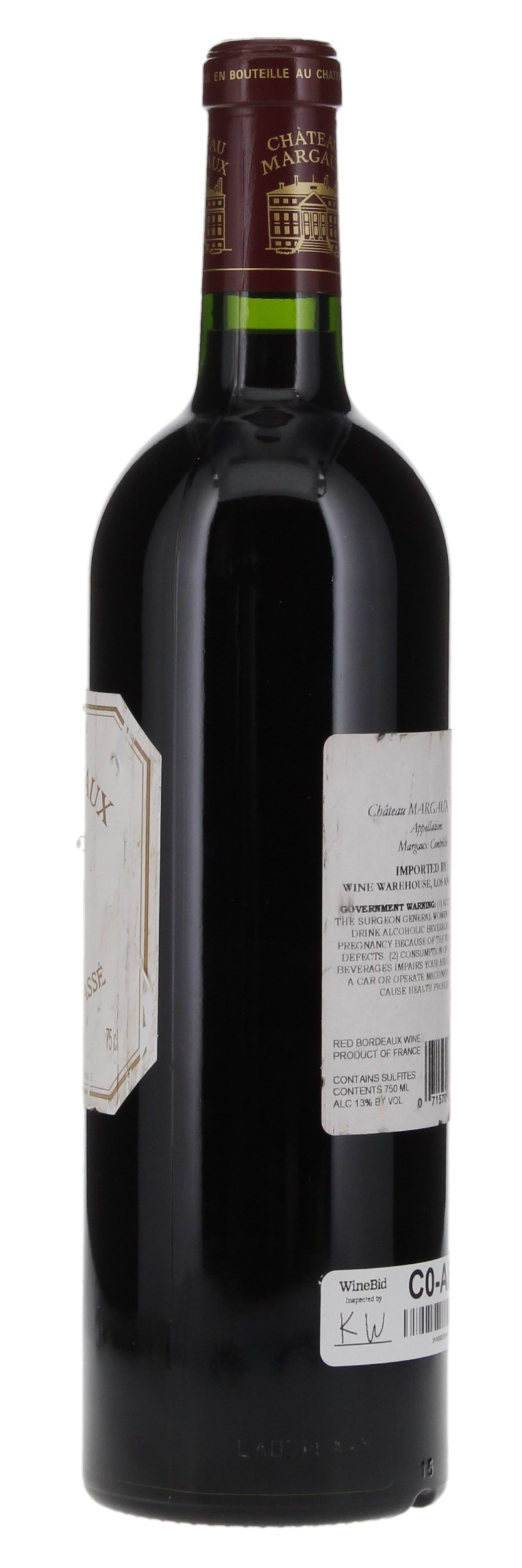 2003 Château Margaux, 750ml