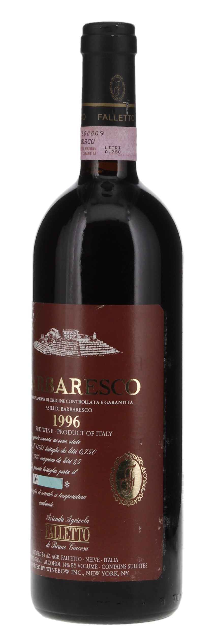 1996 Bruno Giacosa Barbaresco Falletto Asili Riserva, 750ml