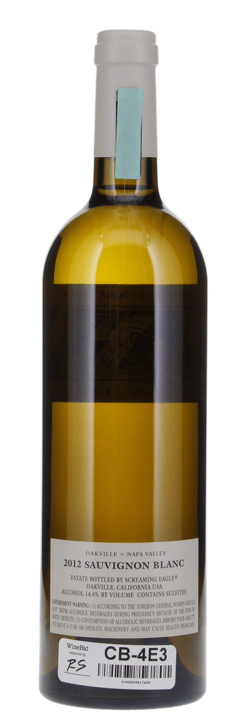 2012 Screaming Eagle Sauvignon Blanc, 750ml