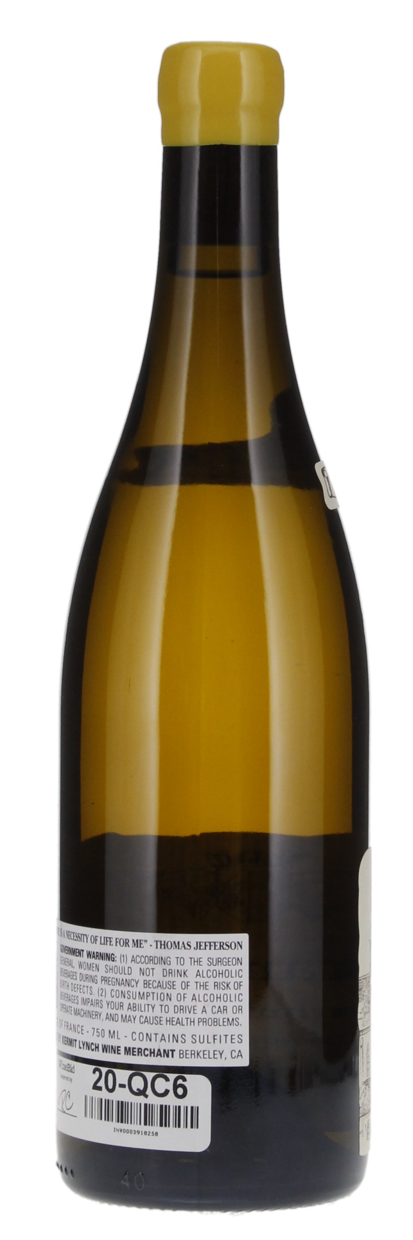 2018 Domaine Francois Raveneau Chablis Blanchot, 750ml