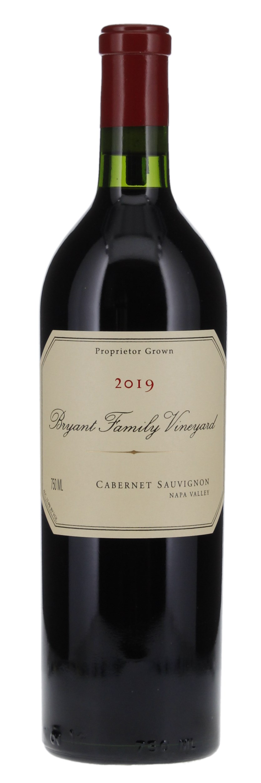 2019 Bryant Family Vineyard Cabernet Sauvignon, 750ml