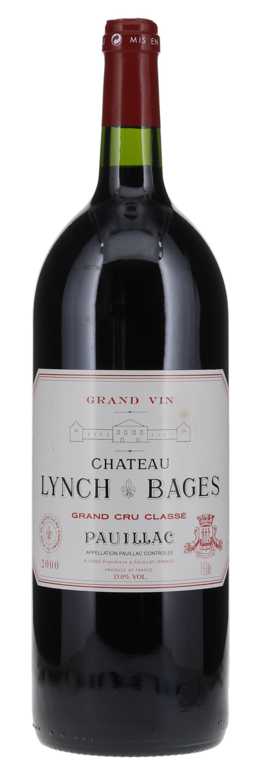 2000 Château Lynch-Bages, 1.5ltr