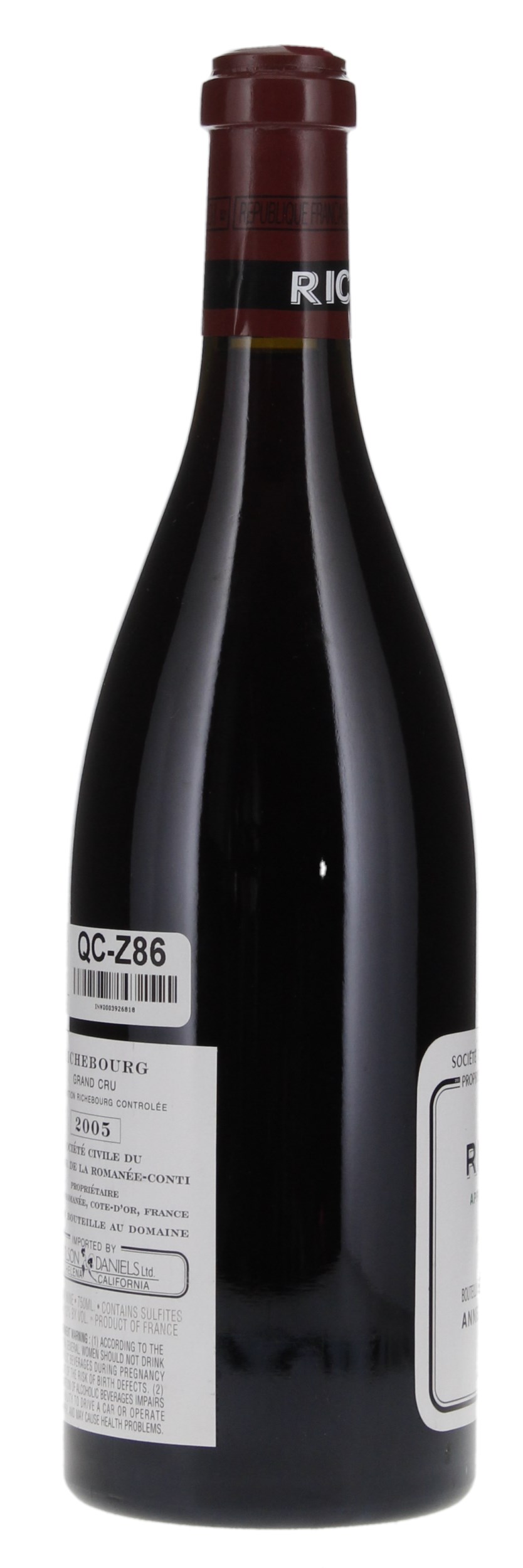 2005 Domaine de la Romanee-Conti Richebourg, 750ml