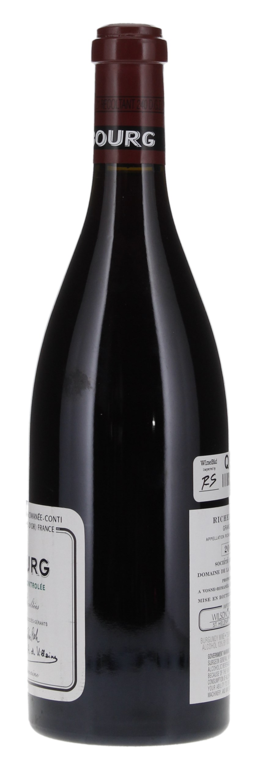 2005 Domaine de la Romanee-Conti Richebourg, 750ml