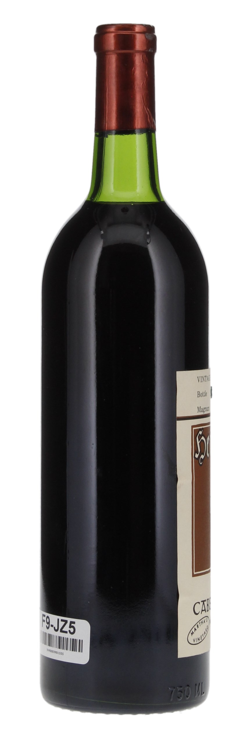 1978 Heitz Martha's Vineyard Cabernet Sauvignon, 750ml