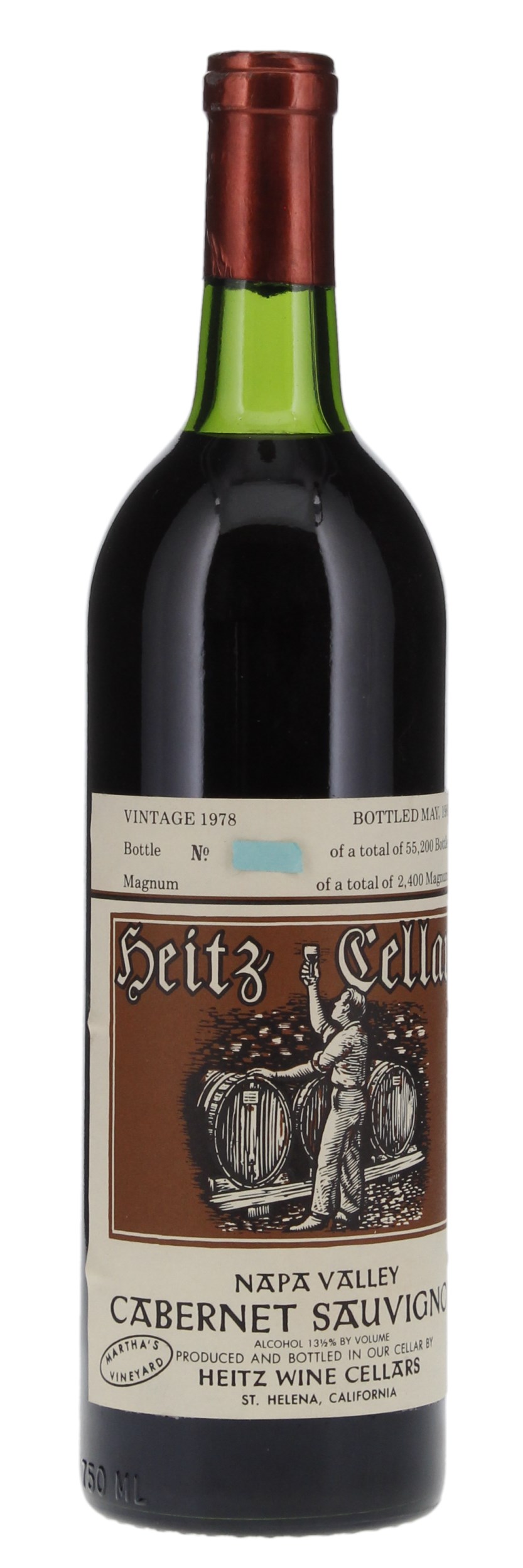 1978 Heitz Martha's Vineyard Cabernet Sauvignon, 750ml