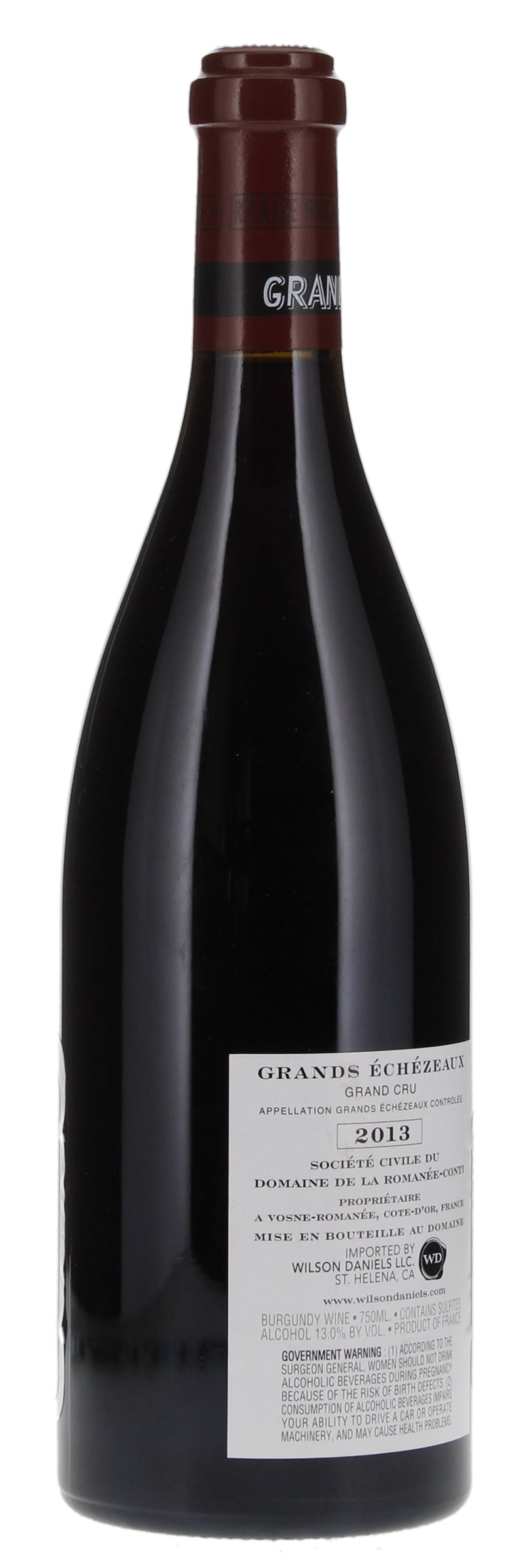 2013 Domaine de la Romanee-Conti Grands-Echezeaux, 750ml