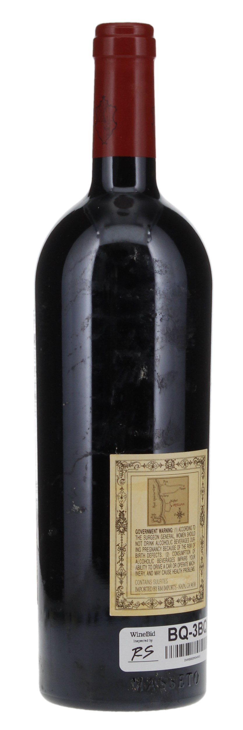 2001 Tenuta Dell'Ornellaia Masseto, 750ml