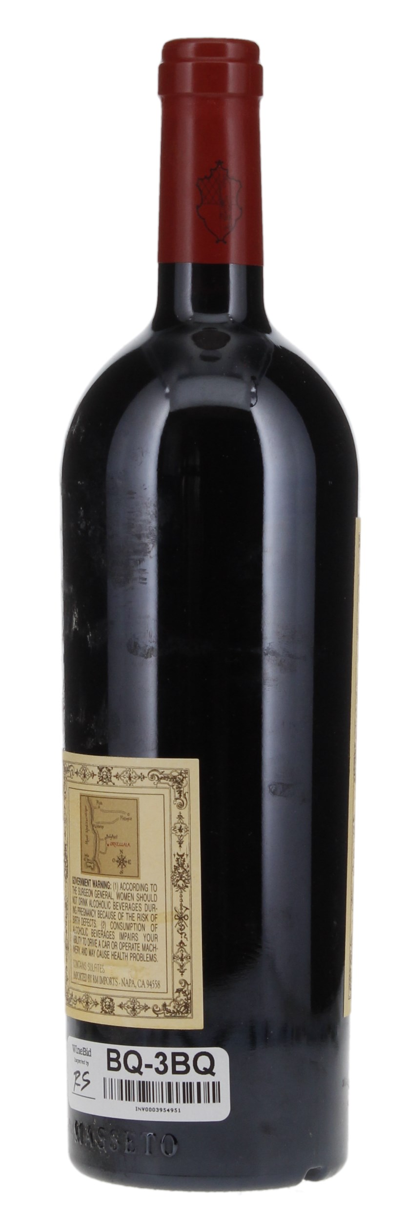 2001 Tenuta Dell'Ornellaia Masseto, 750ml
