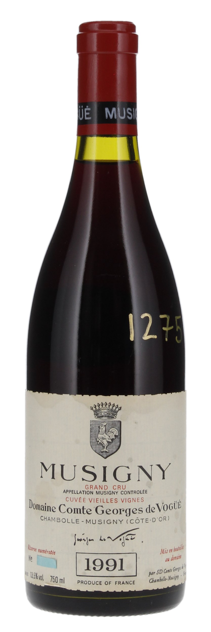 1991 Comte de Vogue Musigny Vieilles Vignes, 750ml
