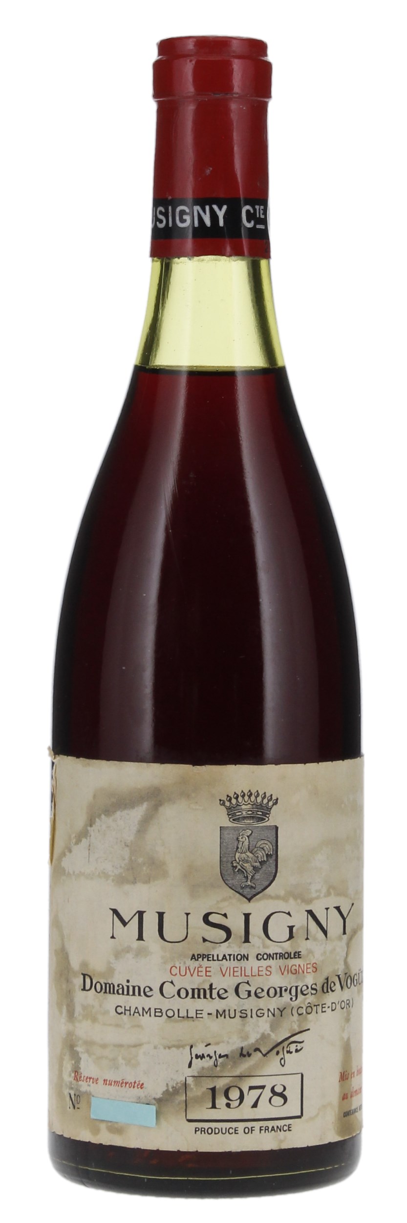 1978 Comte de Vogue Musigny Vieilles Vignes, 750ml