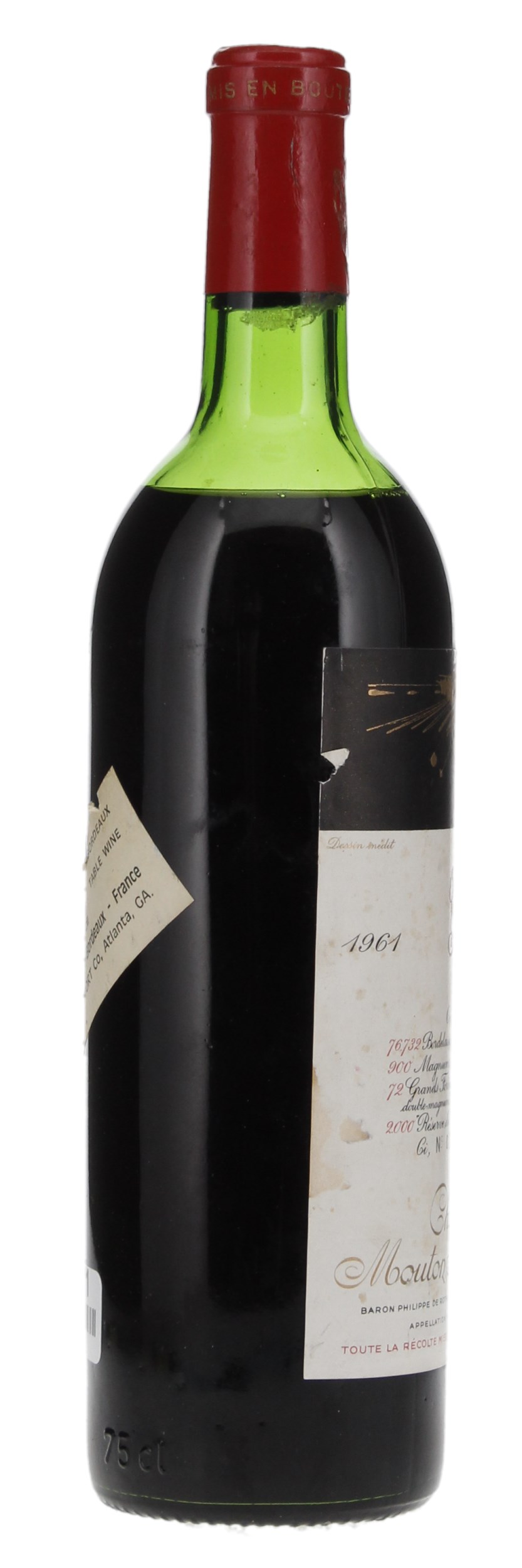 1961 Château Mouton Rothschild, 750ml