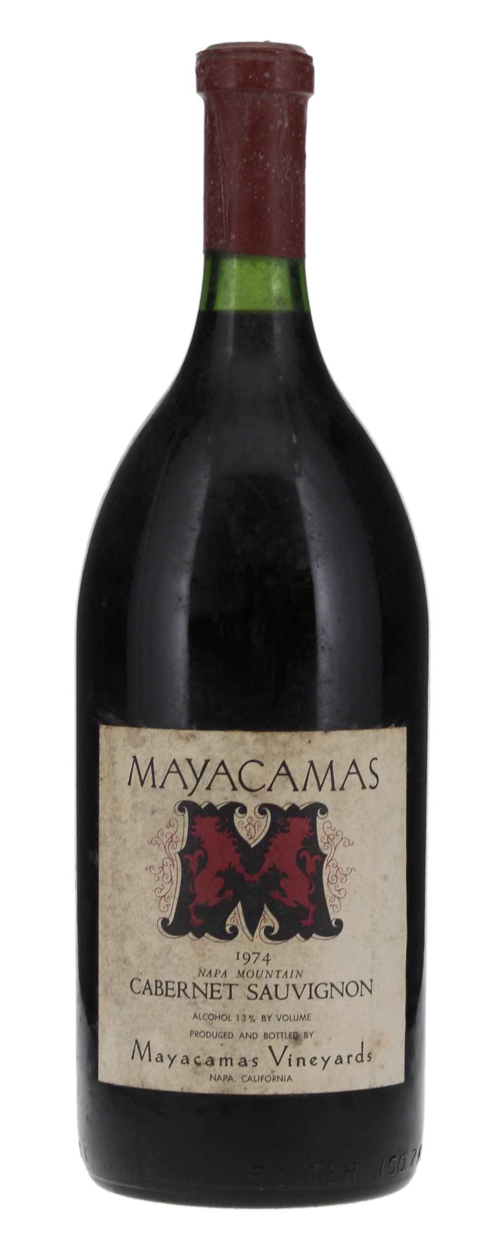 1974 Mayacamas Cabernet Sauvignon, 1.5ltr