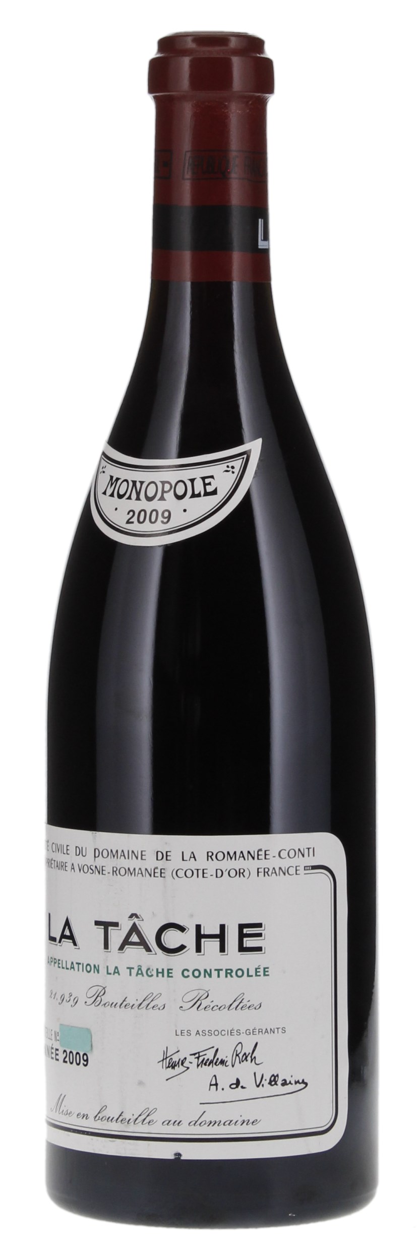 2009 Domaine de la Romanee-Conti La Tache, 750ml