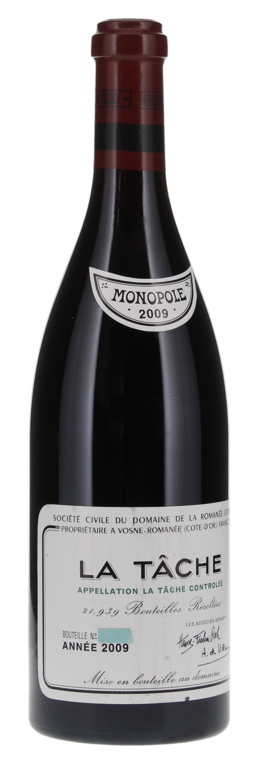 2009 Domaine de la Romanee-Conti La Tache, 750ml