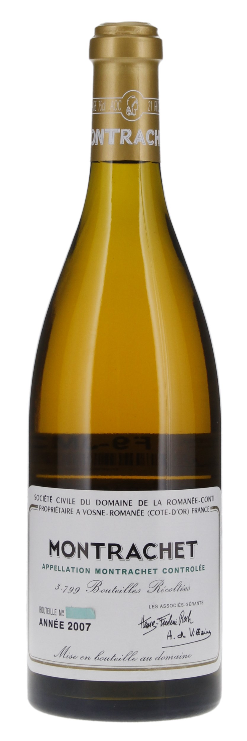 2007 Domaine de la Romanee-Conti Montrachet, 750ml