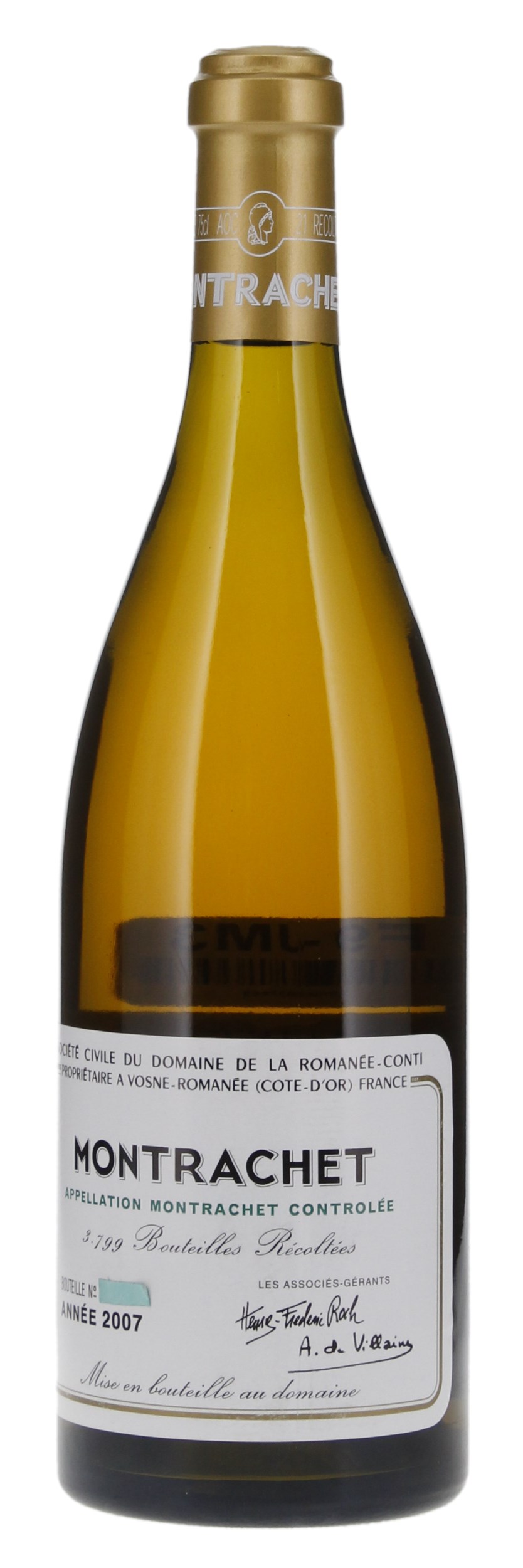 2007 Domaine de la Romanee-Conti Montrachet, 750ml