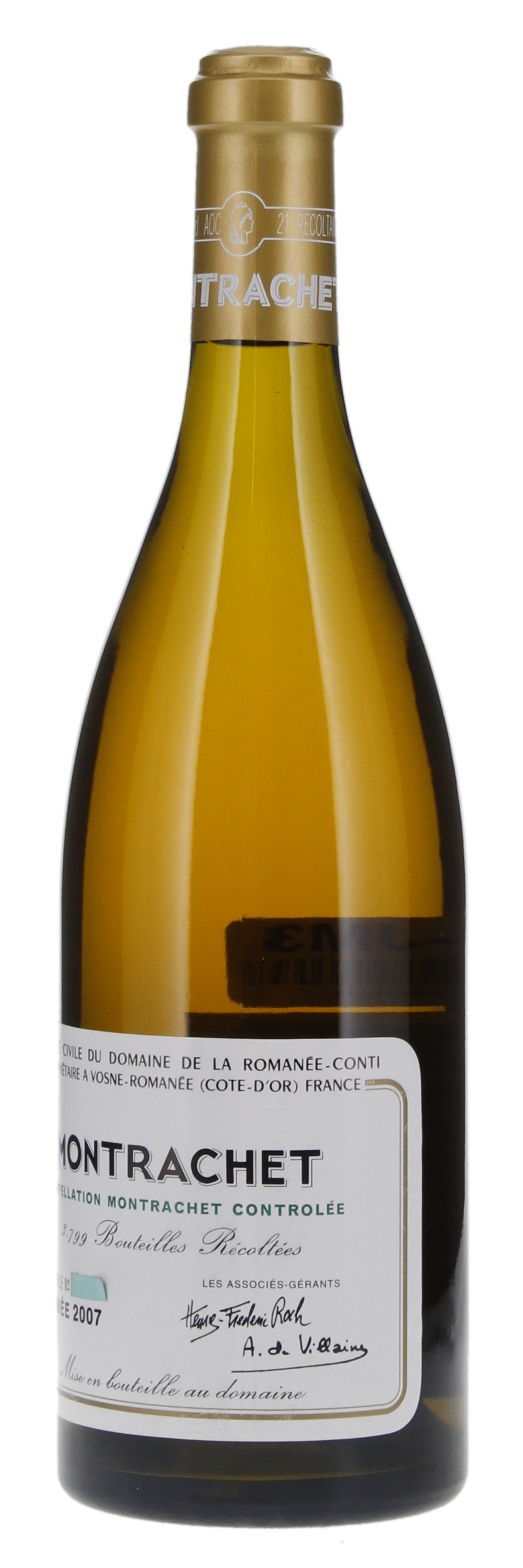 2007 Domaine de la Romanee-Conti Montrachet, 750ml