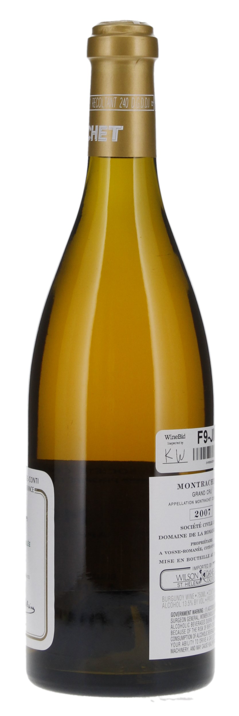 2007 Domaine de la Romanee-Conti Montrachet, 750ml