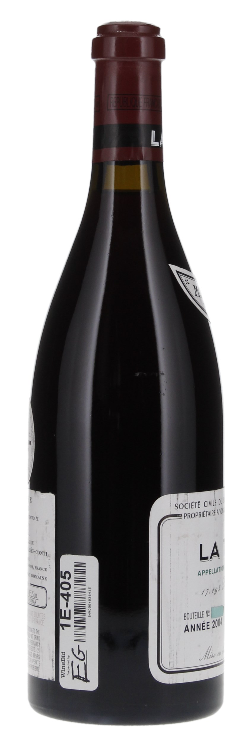 2004 Domaine de la Romanee-Conti La Tache, 750ml