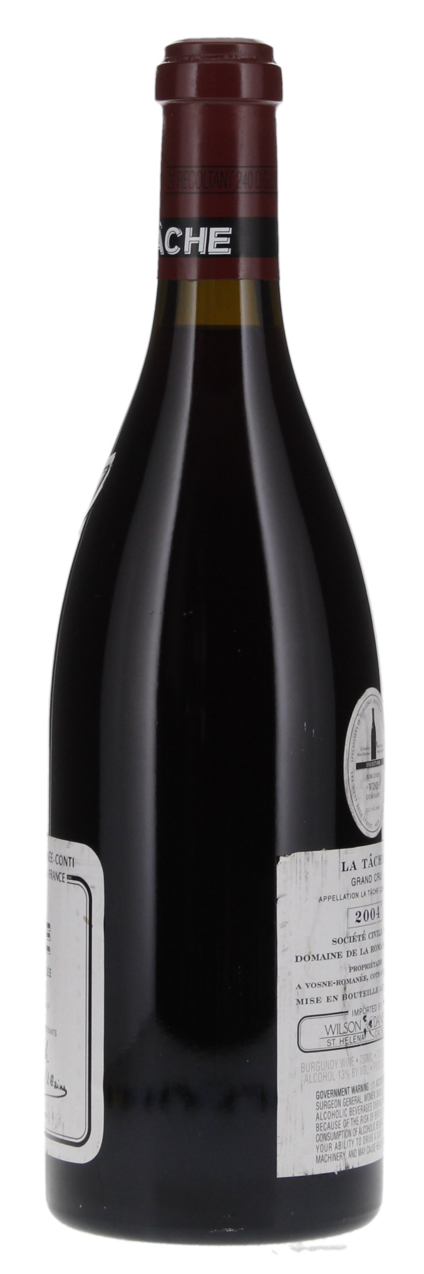 2004 Domaine de la Romanee-Conti La Tache, 750ml
