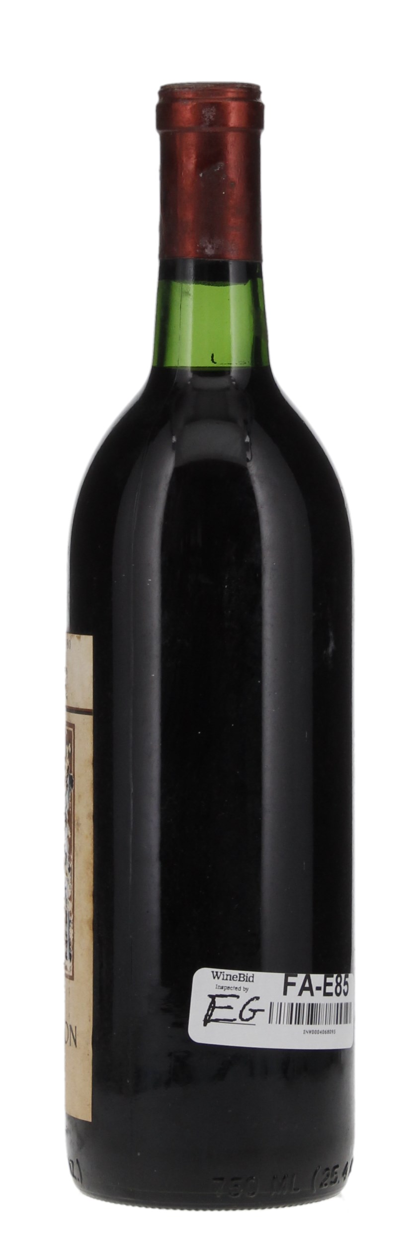 1976 Heitz Martha's Vineyard Cabernet Sauvignon, 750ml