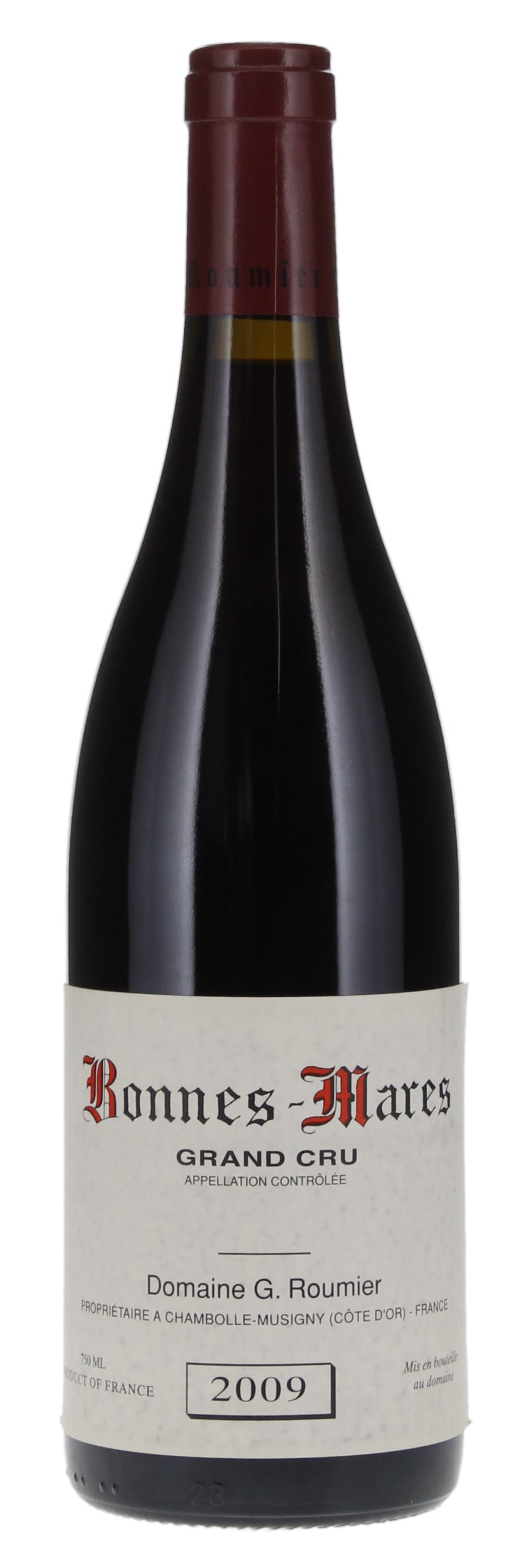 2009 Domaine Georges Roumier Bonnes Mares, 750ml
