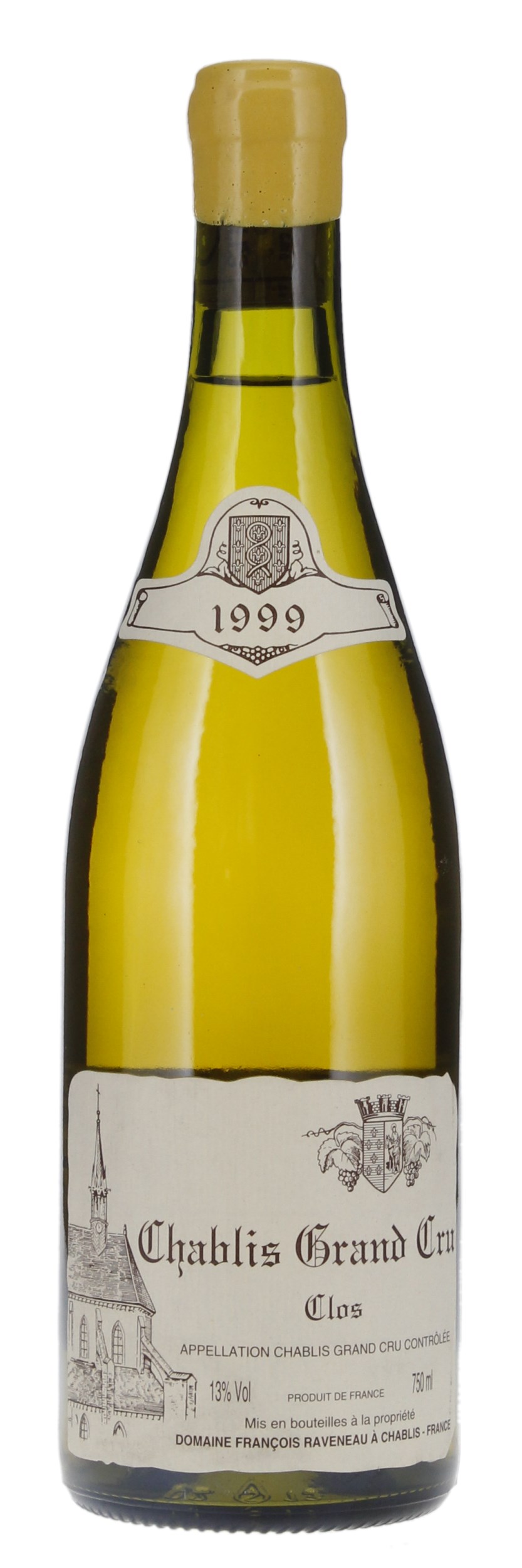 1999 Domaine Francois Raveneau Chablis Les Clos, 750ml