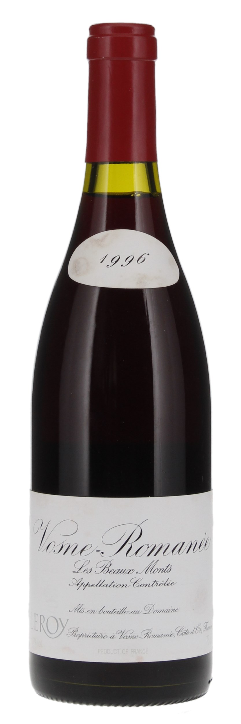 1996 Domaine Leroy Vosne-Romanee Les Beaux-Monts, 750ml