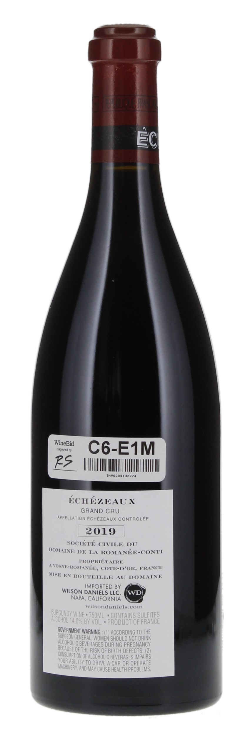 2019 Domaine de la Romanee-Conti Echezeaux, 750ml