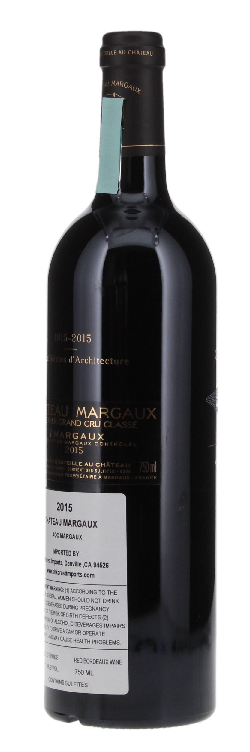 2015 Château Margaux, 750ml