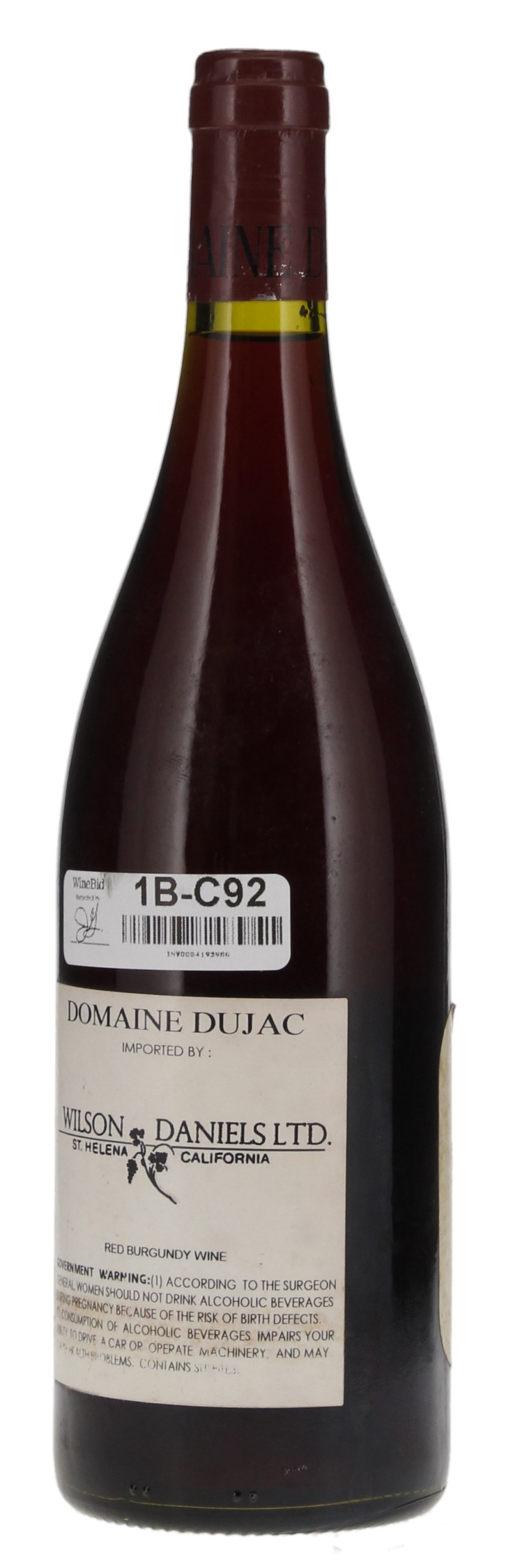 1994 Domaine Dujac Clos de la Roche, 750ml