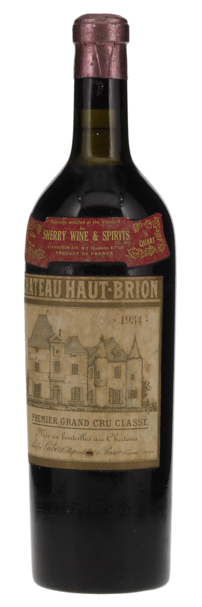 1934 Château Haut-Brion, 750ml