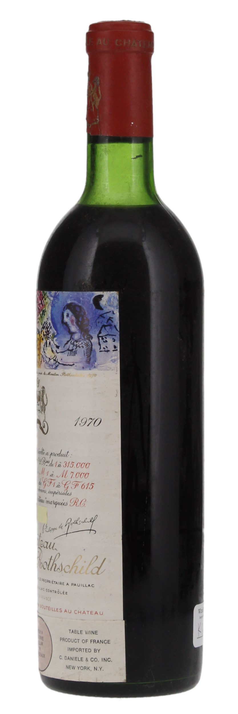 1970 Château Mouton Rothschild, 750ml