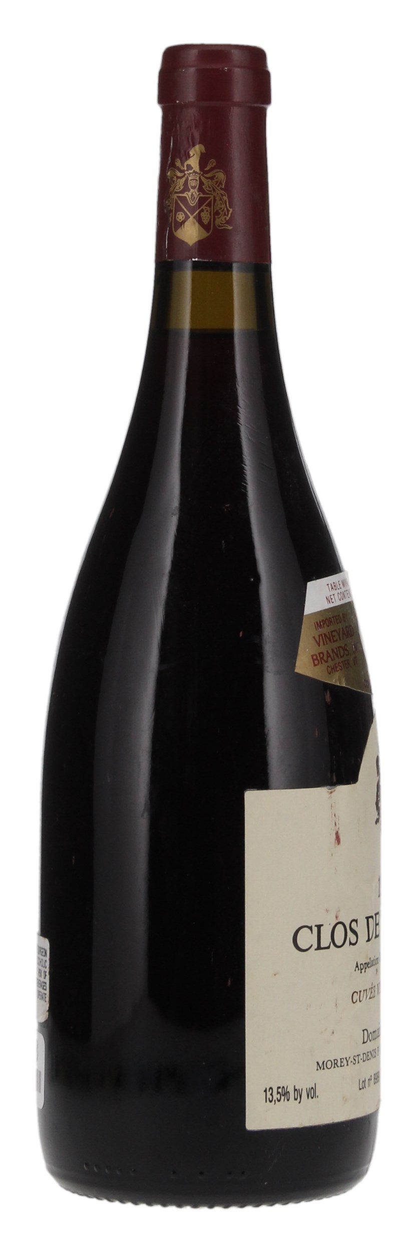 1989 Domaine Ponsot Clos de la Roche Vieilles Vignes, 750ml