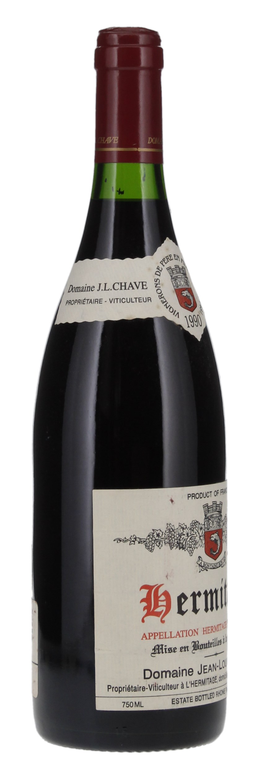 1990 Jean-Louis Chave Hermitage, 750ml