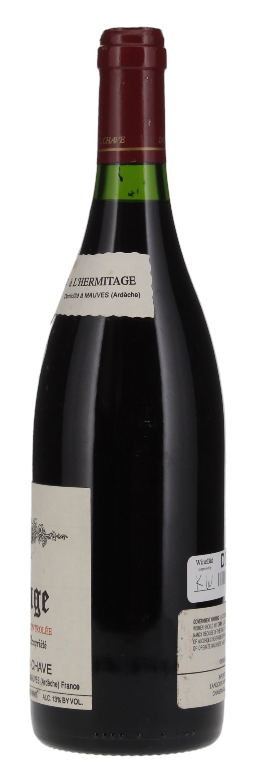 1990 Jean-Louis Chave Hermitage, 750ml