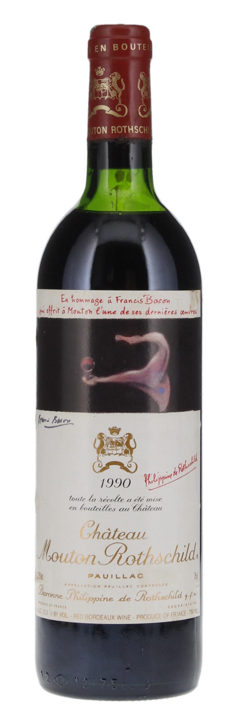 1990 Château Mouton Rothschild Bordeaux Red Blends (Claret