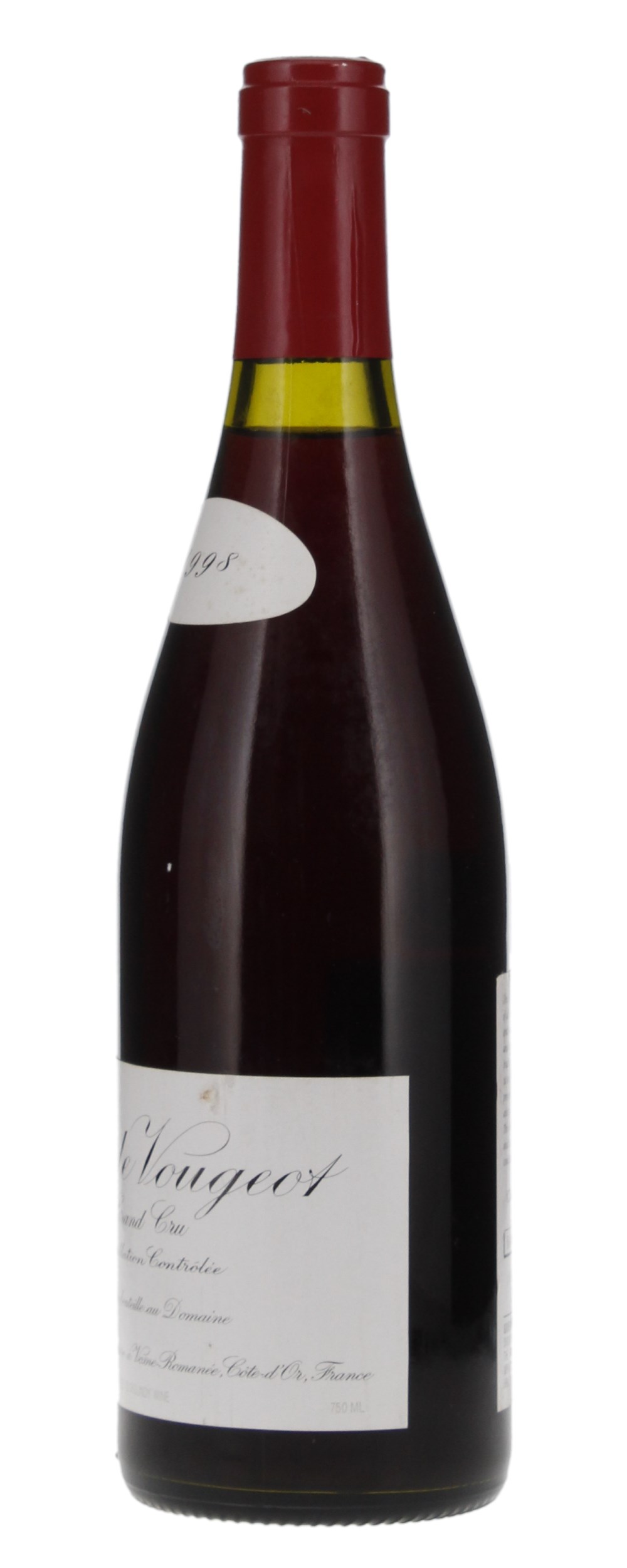 1998 Domaine Leroy Clos de Vougeot, 750ml