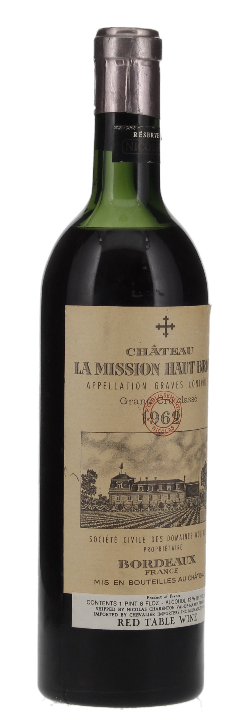 1962 Château La Mission Haut Brion, 750ml