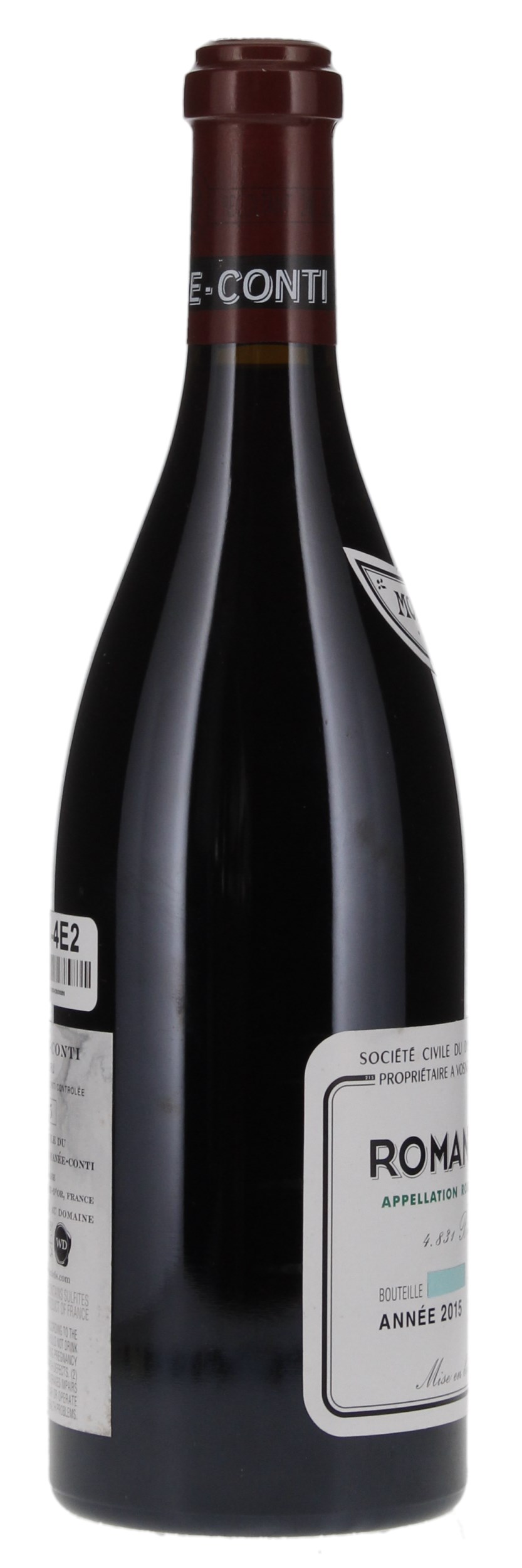 2015 Domaine de la Romanee-Conti Romanee-Conti, 750ml