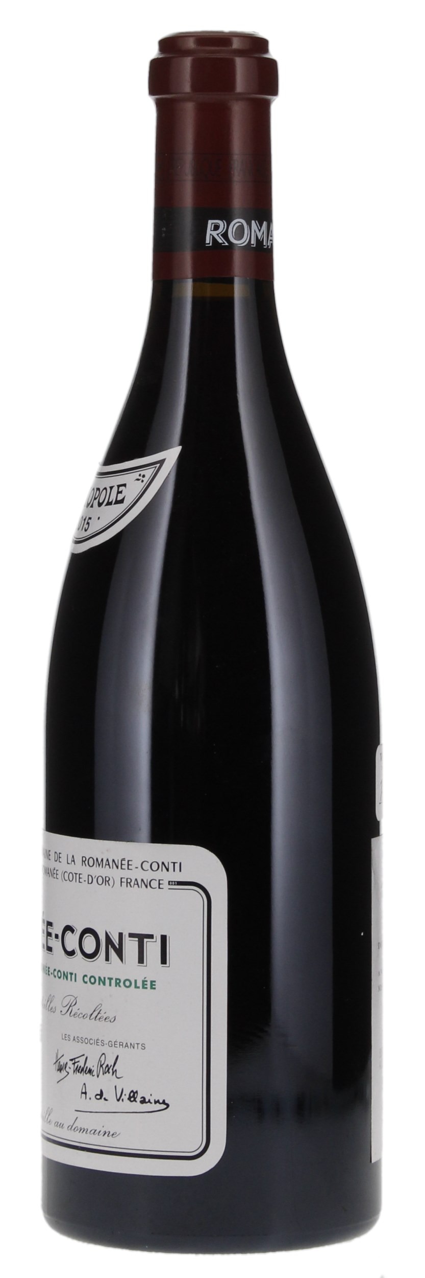 2015 Domaine de la Romanee-Conti Romanee-Conti, 750ml