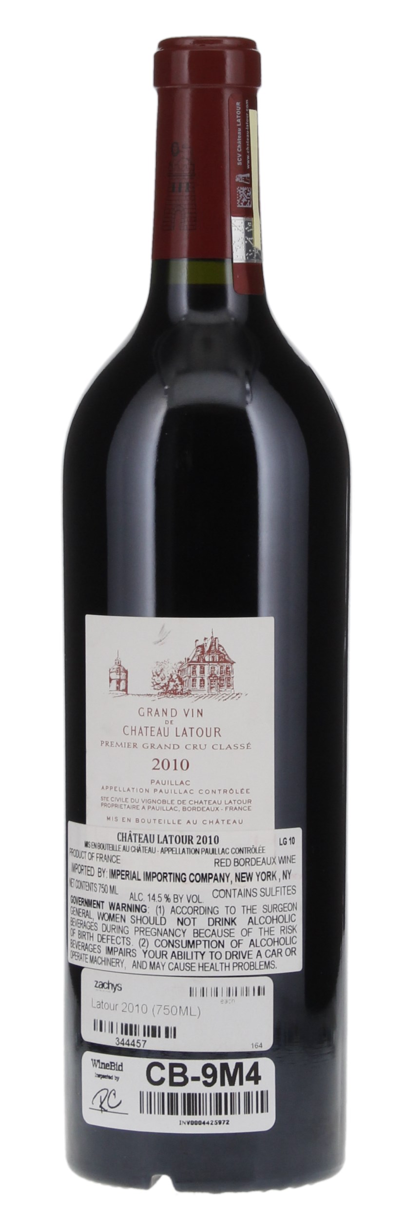 2010 Château Latour, 750ml