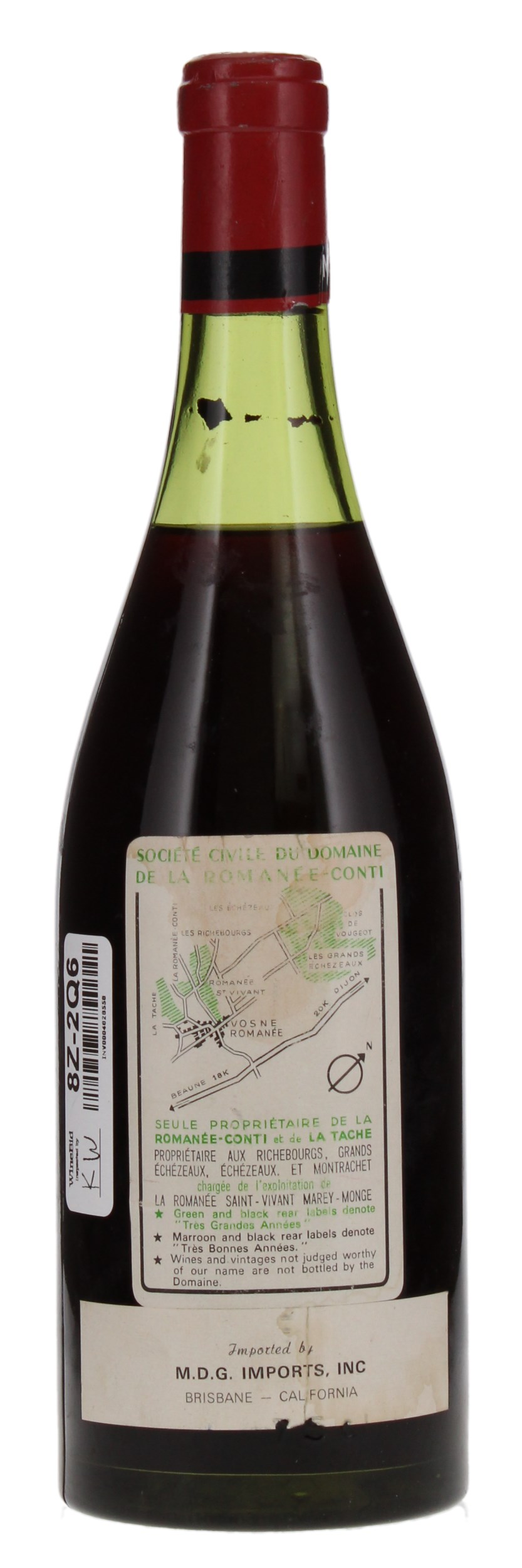 1967 Domaine de la Romanee-Conti Romanee-Conti